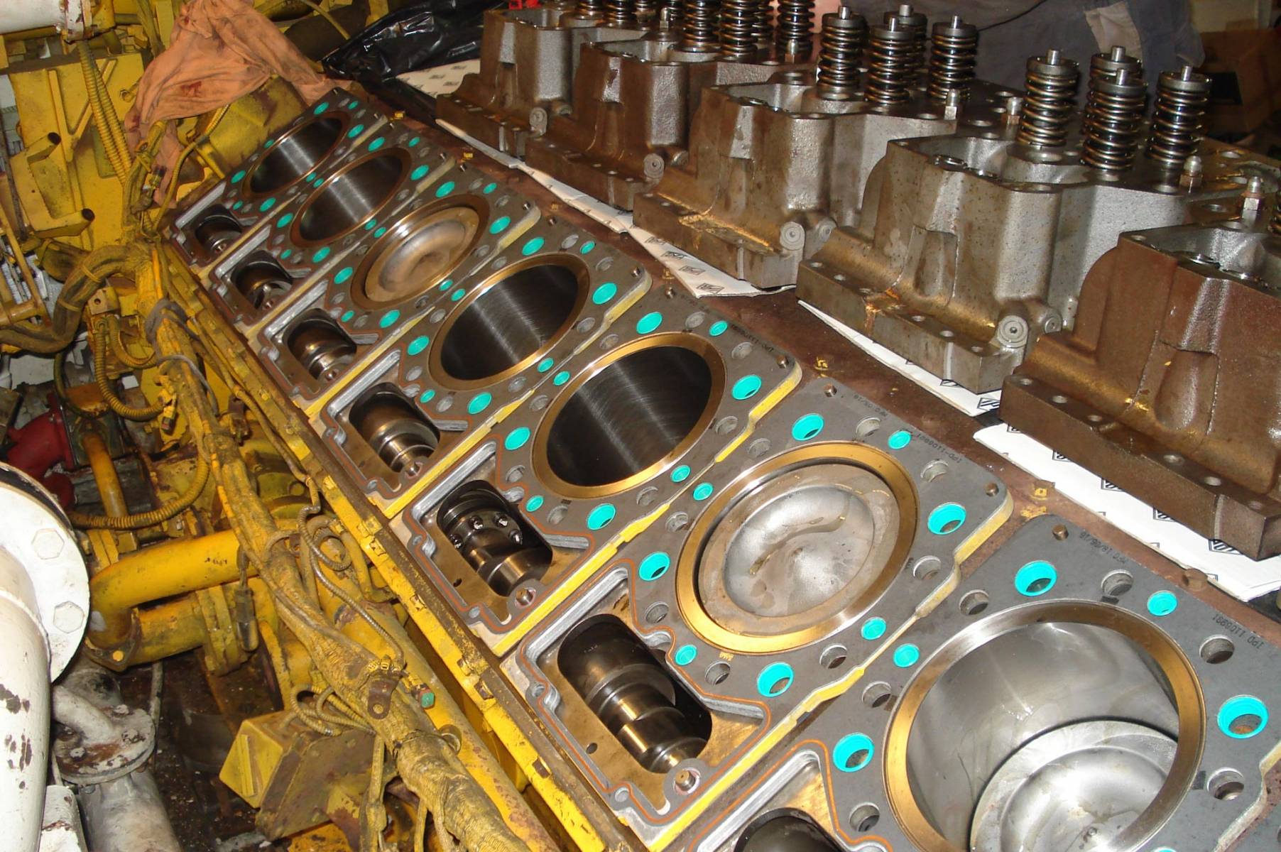 gas engine maintanence